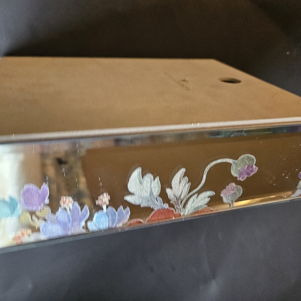 Mackenzie Childs Flower Market Reflections Carriage Clock - Picture 6 of 8